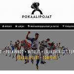 Uudet www-sivut tamperelaiselle Pokaalipojat Oy:lle
