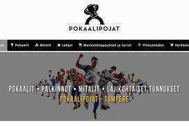 Uudet www-sivut tamperelaiselle Pokaalipojat Oy:lle